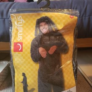 Unisex fluffy dog halloween costume.